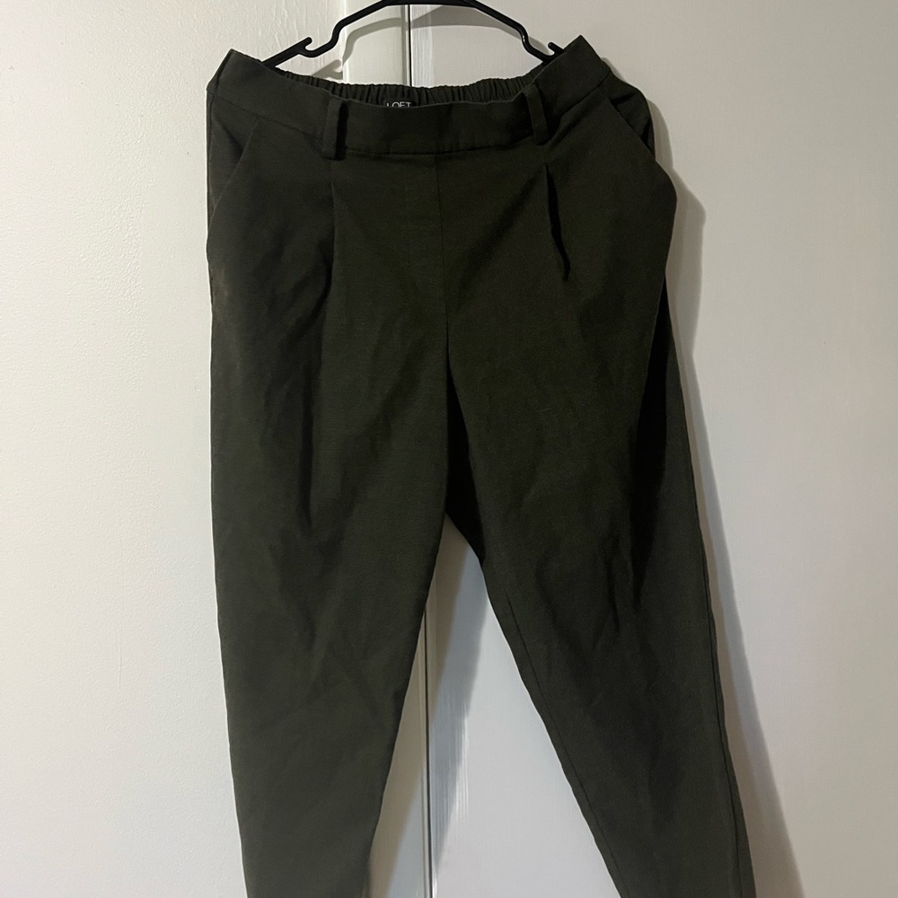 Women’s Green Loft Twill Panta